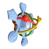 Maxbell Baby Chew Toy Baby Busy Ball for Tactile Training Coordination Concentration blue