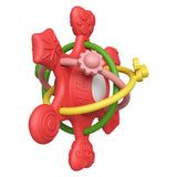 Maxbell Baby Chew Toy Baby Busy Ball for Tactile Training Coordination Concentration red