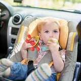 Maxbell Baby Chew Toy Baby Busy Ball for Tactile Training Coordination Concentration red