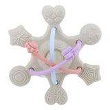 Maxbell Baby Chew Toy Baby Busy Ball for Tactile Training Coordination Concentration Khaki