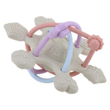 Maxbell Baby Chew Toy Baby Busy Ball for Tactile Training Coordination Concentration Khaki