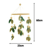 Maxbell Animals Baby Crib Mobile Handmade Montessori Toys for Infants Ages 0+ Months