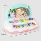 Maxbell Baby Interactive Animals Toy with Music for Children Toddlers Birthday Gifts Green