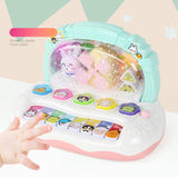 Maxbell Baby Interactive Animals Toy with Music for Children Toddlers Birthday Gifts Green