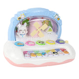 Maxbell Baby Interactive Animals Toy with Music for Children Toddlers Birthday Gifts Blue