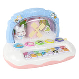 Maxbell Baby Interactive Animals Toy with Music for Children Toddlers Birthday Gifts Blue