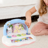 Maxbell Baby Interactive Animals Toy with Music for Children Toddlers Birthday Gifts Blue