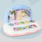 Maxbell Baby Interactive Animals Toy with Music for Children Toddlers Birthday Gifts Blue