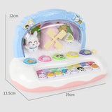 Maxbell Baby Interactive Animals Toy with Music for Children Toddlers Birthday Gifts Blue