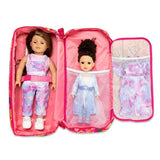 Maxbell Girl Doll Carrier Case Fits 18inch Doll Holiday Gifts Girl Gift Shoulder Bag Cartoon