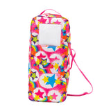 Maxbell Girl Doll Carrier Case Fits 18inch Doll Holiday Gifts Girl Gift Shoulder Bag Star