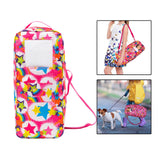 Maxbell Girl Doll Carrier Case Fits 18inch Doll Holiday Gifts Girl Gift Shoulder Bag Star