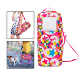 Maxbell Girl Doll Carrier Case Fits 18inch Doll Holiday Gifts Girl Gift Shoulder Bag Star