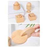 Maxbell 6Pcs Wooden Baby Toys Preschool for Festival Gift Thanks Giving Day New Year