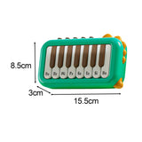 Maxbell Electronic Pianos Kids Piano Toy Keyboard for Kids 3 4 5 6 Year Old Children Green