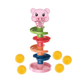 Maxbell Ball Run Ramp Drop and Rolling Swirling Toy for Party Favors Toys Gifts 5 Layer