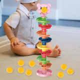 Maxbell Ball Run Ramp Drop and Rolling Swirling Toy for Party Favors Toys Gifts 9 Layer