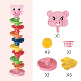 Maxbell Ball Run Ramp Drop and Rolling Swirling Toy for Party Favors Toys Gifts 9 Layer