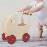 Maxbell Baby Push Walkers for Babies Learning to Walk Ages 1 2 3 Valentines Day Gifts wood color