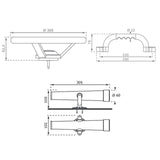 Maxbell Playground Equipment Outdoor Playset for Outdoor Tree House Backyard Playset