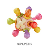 Maxbell Baby Teething Ball Baby Teething Toys for Girls Boys Toddlers Gifts Pink