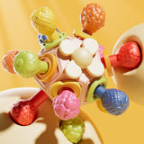 Maxbell Baby Teething Ball Baby Teething Toys for Girls Boys Toddlers Gifts Pink