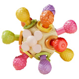 Maxbell Baby Teething Ball Baby Teething Toys for Girls Boys Toddlers Gifts Yellow