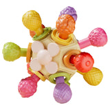 Maxbell Baby Teething Ball Baby Teething Toys for Girls Boys Toddlers Gifts Yellow