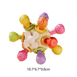 Maxbell Baby Teething Ball Baby Teething Toys for Girls Boys Toddlers Gifts Yellow