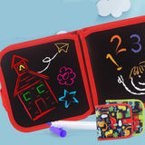 Maxbell Erasable Doodle Book Set Preschool Art Painting Toys for Travel Writing red