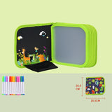Maxbell Erasable Doodle Book Set Preschool Art Painting Toys for Travel Writing green