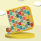 Maxbell Erasable Doodle Book Set Preschool Art Painting Toys for Travel Writing yellow