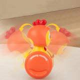Maxbell Push Baby Toy Educational Ages 1 2 3 Year Old Sound Toy Cute Chicken Tumbler