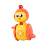 Maxbell Push Baby Toy Educational Ages 1 2 3 Year Old Sound Toy Cute Chicken Tumbler