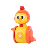 Maxbell Push Baby Toy Educational Ages 1 2 3 Year Old Sound Toy Cute Chicken Tumbler