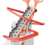Maxbell Race Track Game Rabbit Set Rabbit Slide Stairs Indoor Toy for Birthday Gifts 9 rabbit