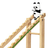 Maxbell Toddlers Panda Slide Stairs Indoor Toy Playset for Girls Boys Kids Halloween