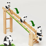 Maxbell Toddlers Panda Slide Stairs Indoor Toy Playset for Girls Boys Kids Halloween