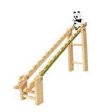Maxbell Toddlers Panda Slide Stairs Indoor Toy Playset for Girls Boys Kids Halloween