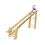 Maxbell Toddlers Panda Slide Stairs Indoor Toy Playset for Girls Boys Kids Halloween