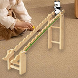 Maxbell Toddlers Panda Slide Stairs Indoor Toy Playset for Girls Boys Kids Halloween