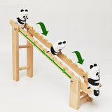Maxbell Toddlers Panda Slide Stairs Indoor Toy Playset for Girls Boys Kids Halloween
