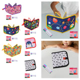 Maxbell Erasable Doodle Book Set Portable Reusable Drawing Book for Game Travel Road castle