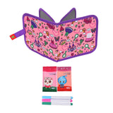 Maxbell Erasable Doodle Book Set Portable Reusable Drawing Book for Game Travel Road castle