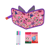 Maxbell Erasable Doodle Book Set Portable Reusable Drawing Book for Game Travel Road castle