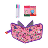 Maxbell Erasable Doodle Book Set Portable Reusable Drawing Book for Game Travel Road castle