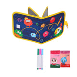 Maxbell Erasable Doodle Book Set Portable Reusable Drawing Book for Game Travel Road Jiliguala