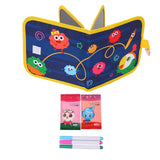 Maxbell Erasable Doodle Book Set Portable Reusable Drawing Book for Game Travel Road Jiliguala
