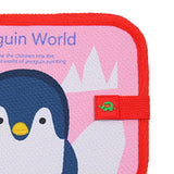 Maxbell Erasable Doodle Book Set Portable Reusable Drawing Book for Game Travel Road Penguin