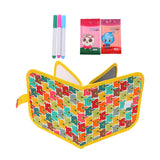 Maxbell Erasable Doodle Book Set Portable Reusable Drawing Book for Game Travel Road bear